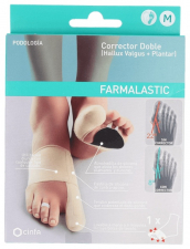 Corrector Doble Juanetes Y Plantar Farmalastic G