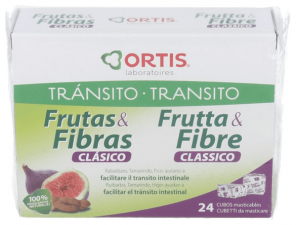 Frutas&Fibras 24 Cubos Masticables Ortis