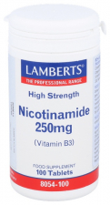 Lamberts Nicotinamida 250 Mg. 100 Tabletas