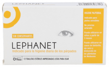 Lephanet 12 Toallitas Esteriles - Thea