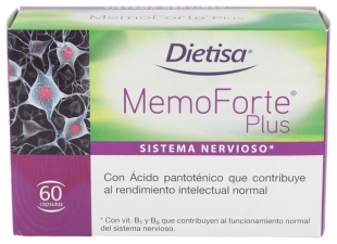 Dietisa Memoforte Plus 60 Cápsulas