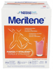 Meritene Batido Fresa 15 Sobres de 30 Gr.
