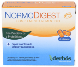 Normodigest 45 Capsulas D´herbos