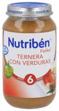 Nutriben ECO Verduras de la Huerta Con Pavo Potito Grandote 235 g