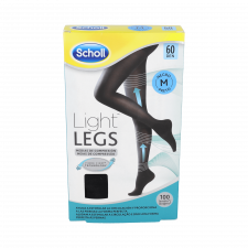 Panty Scholl Light Legs 60 Den Negro M