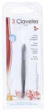 Pinza 3 Claveles Estrecha 8 cm.