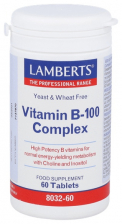 Vitamin B-100 Complex 60 Tabletas