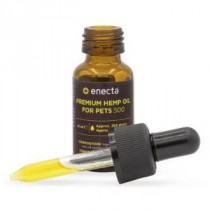 Enecta Aceite De Cañamo Para Mascotas 500Mg. 10Ml.