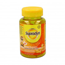 Supradyn Junior Gummies Masticables Vitaminas Crecimiento Niños 30 masticables