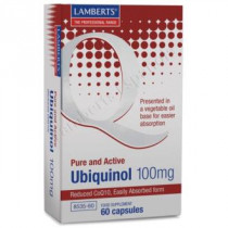 Ubiquinol 100Mg. 60 Cápsulas
