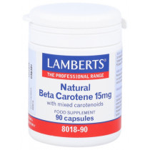 Beta Caroteno 15Mg 90 Cápsulas Lamberts