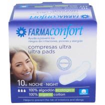 Compresa Hipoalerenica Farmaconfort Noche 10 Un