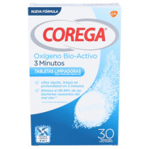 Corega Efervescente 30 Tabletas