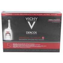 Dercos Aminexil Clinical 5 Hombre 6 Ml. 21 Monodosis