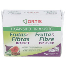 Frutas&Fibras 24 Cubos Masticables Ortis