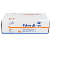 Guantes Vinilo Peha Soft Vinyl Talla Media 100U