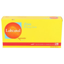 Labcatal 18 Zinc 28 Ampollas