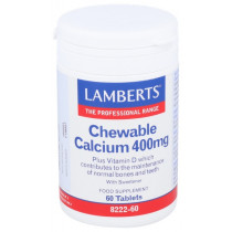 Lamberts Calcio 60 Comp Masticable 400Mg 
