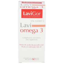 Lavigor Omega 3 Perlas De Aceite De Pescado 60 Cápsulas
