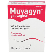 Muvagyn Gel Vaginal Hidratante 5 Ml. 8 Tubos
