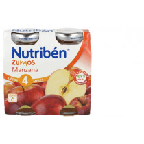 Nutriben Zumo Manzana 130 Ml. 2 U
