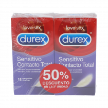 Profilactico Durex Duplo Se Cont Total 12 U