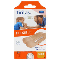 Tirita Textil Elastic Rapid Aposito Adhesivo 20