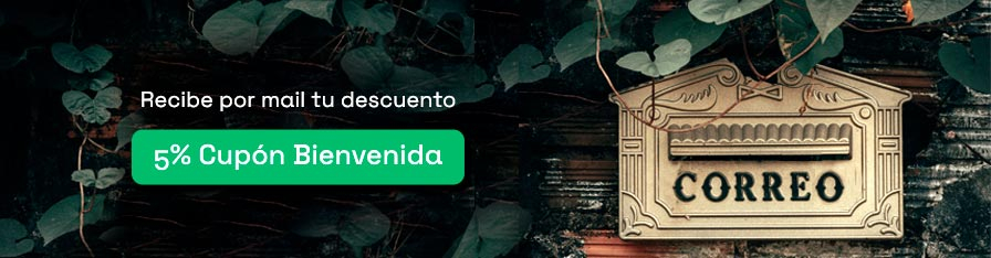 cupón bienvenida